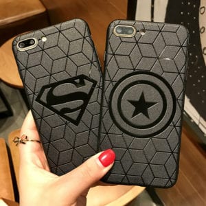 Superhero Case for iPhones And Silicone Rubber Cover