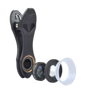 2-in-1 Clip-On Macro Lens for Mobile Phones