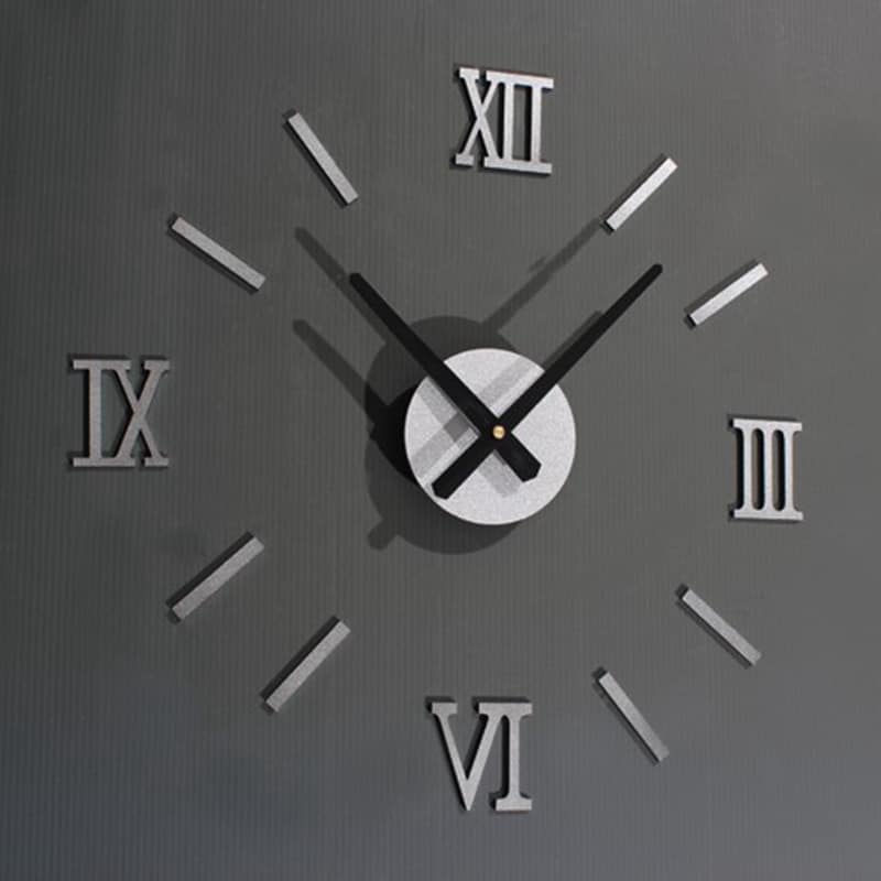 A clock mounted to the side